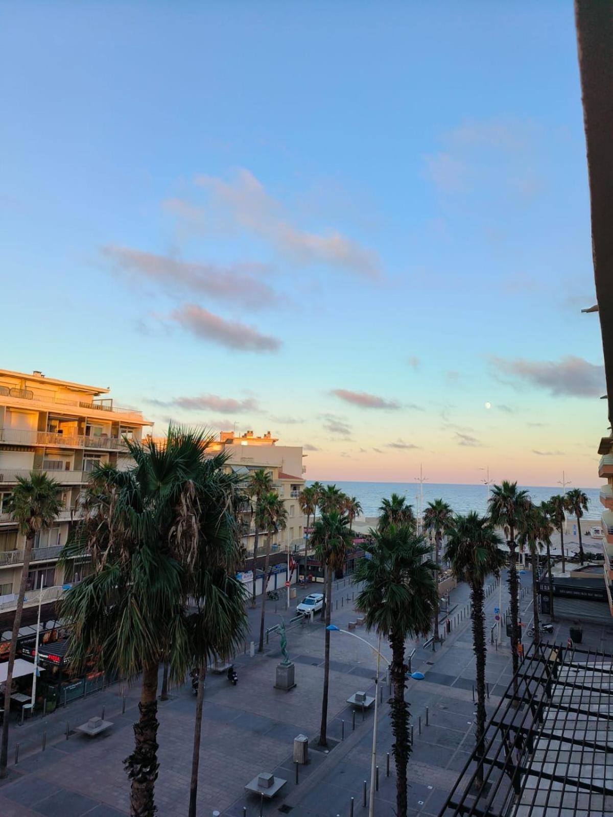 Appartement T2 Vue Sur Mer, Place Mediterranee Canet-en-Roussillon Eksteriør billede